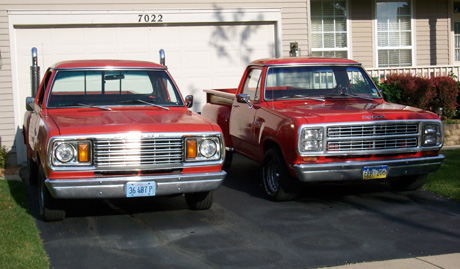 1978 & 1979 Dodge Lil Red Expess Trucks