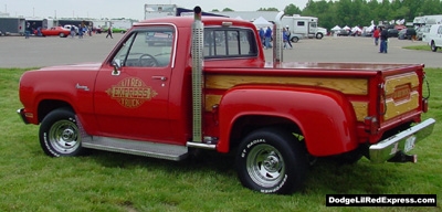 1979 Dodge Lil Red Express Truck, photo from the 2002 Chrysler Classic.
