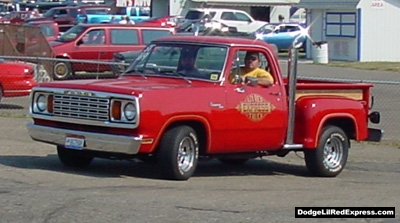 1978 Dodge Lil Red Express Truck, photo from the 2002 Mopar Nationals.