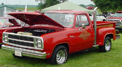 1979 Dodge Lil Red Express Truck, photo from the 2003 Mopar Nationals.