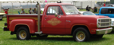 1979 Dodge Lil Red Express Truck, photo from the 2004 Chrysler Classic.