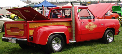 Dodge Lil Red Express Truck, photo from the 2004 Mopar Nationals.
