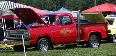 1979 Dodge Lil Red Express Truck, photo from the 2008 Mopar Nationals.