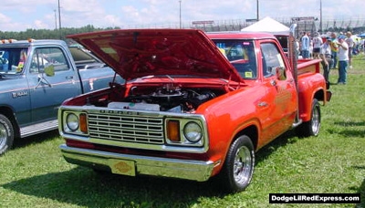 1978 Dodge Lil Red Express Truck, photo from the 2000 Mopar Nationals.