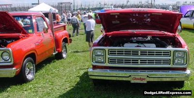 1979 Dodge Lil Red Express Truck, photo from the 2000 Mopar Nationals.