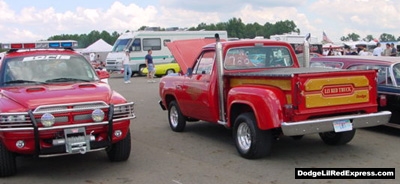 Dodge Lil Red Express Truck, photo from the 2000 Mopar Nationals.