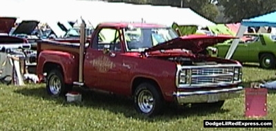1979 Dodge Lil Red Express Truck, photo from the 2000 Mopar Nationals.