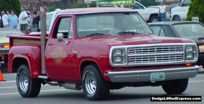 Dodge Lil Red Express Truck. Photo from the 2001 Mopar Nationals, Brice Road - Columbus Ohio.